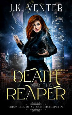Book cover for Death and the Reaper by J.K. Venter